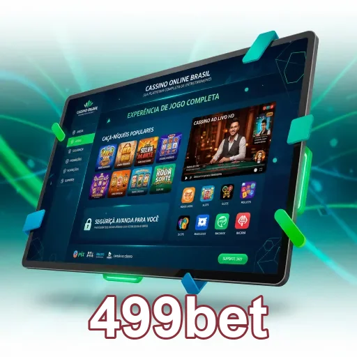 Ilustração de Descubra o aplicativo cassino da 499bet para Android e iOS